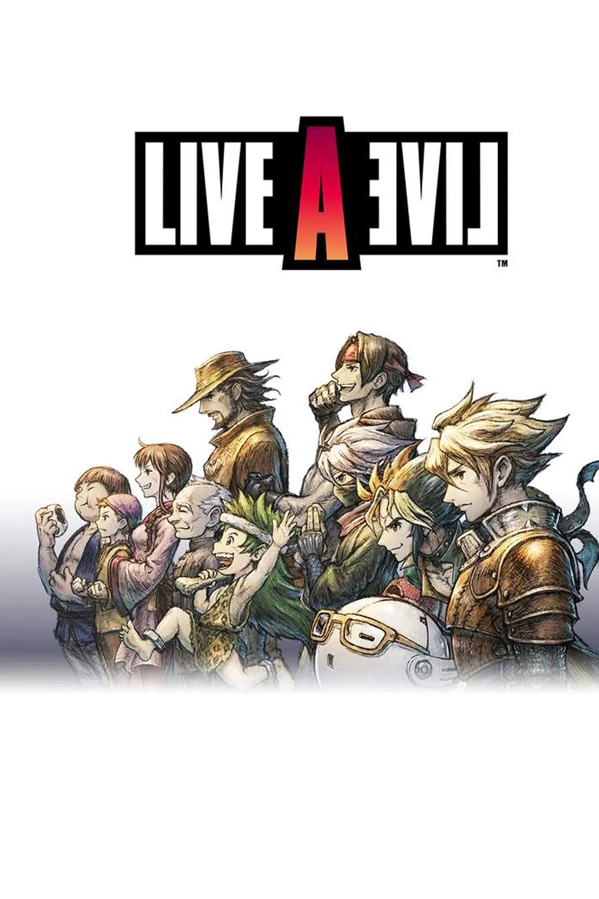 Tựa game JRPG Live A Live với đồ họa pixel cổ điển, điểm nhấn về sự độc đáo của lối kể chuyện