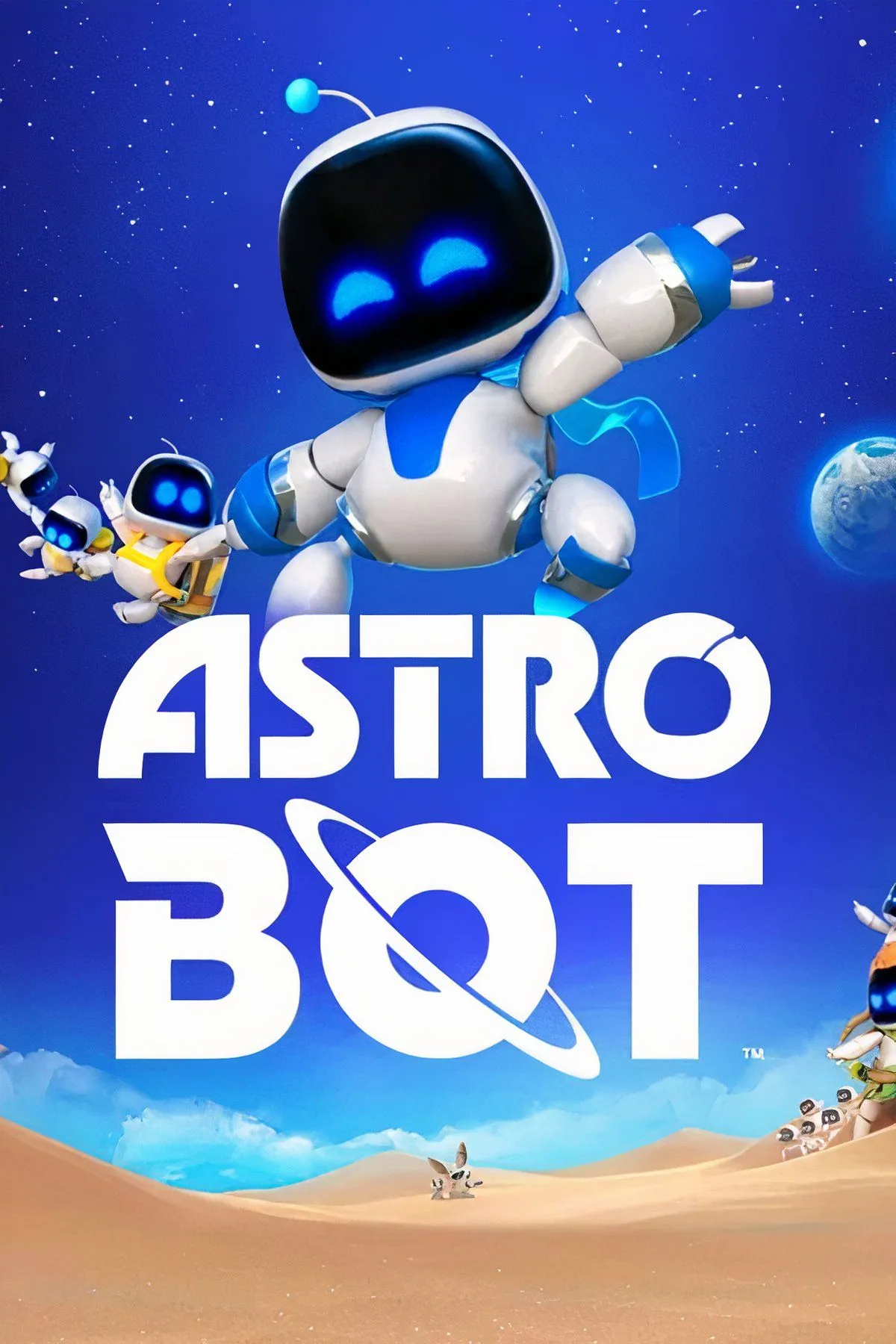 Hình ảnh bìa game Astro Bot, tựa game đoạt giải Game of the Year 2024