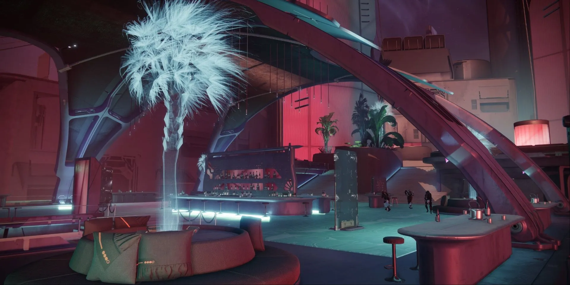 Khu vực Neomuna đầy màu sắc và công nghệ trong Destiny 2