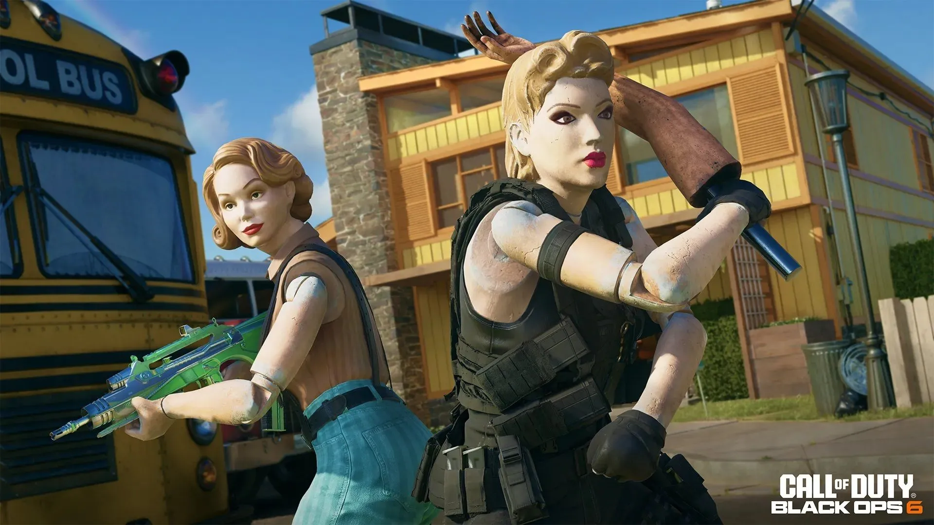 Sự kiện Nuketown Black Party cùng skin nhân vật hình nộm trong Call of Duty Black Ops 6
