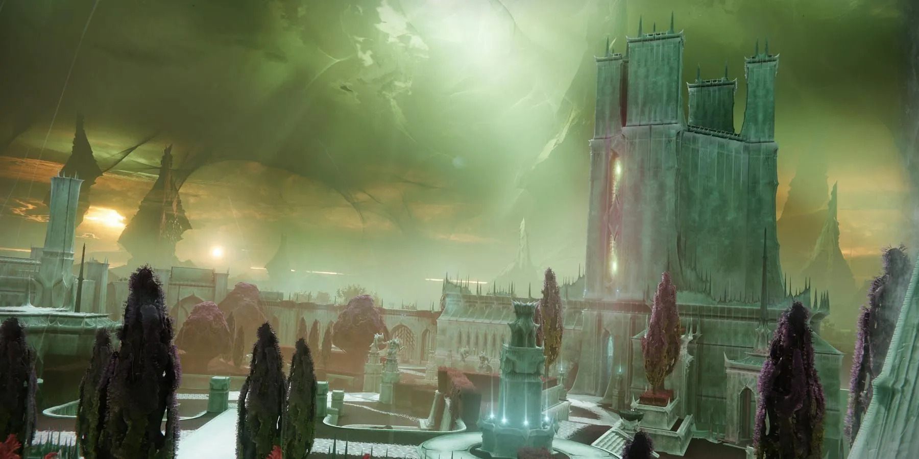 Throne World bí ẩn và u ám của Savathûn trong Destiny 2